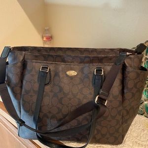 Coach diaper bag